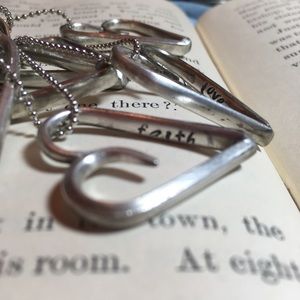 Personalized Fork Tine Necklace